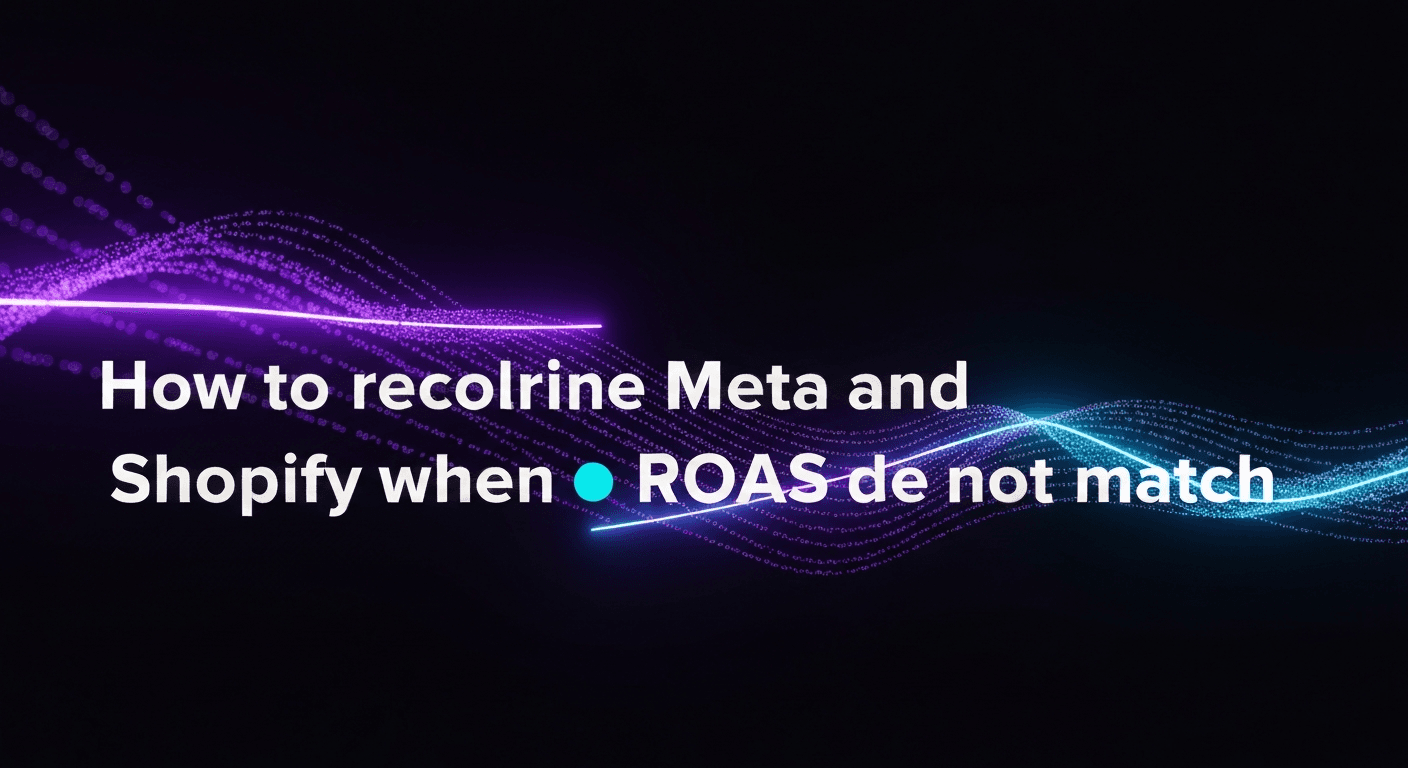 Featured image for: How to reconcile Meta and Shopify when ROAS does not match